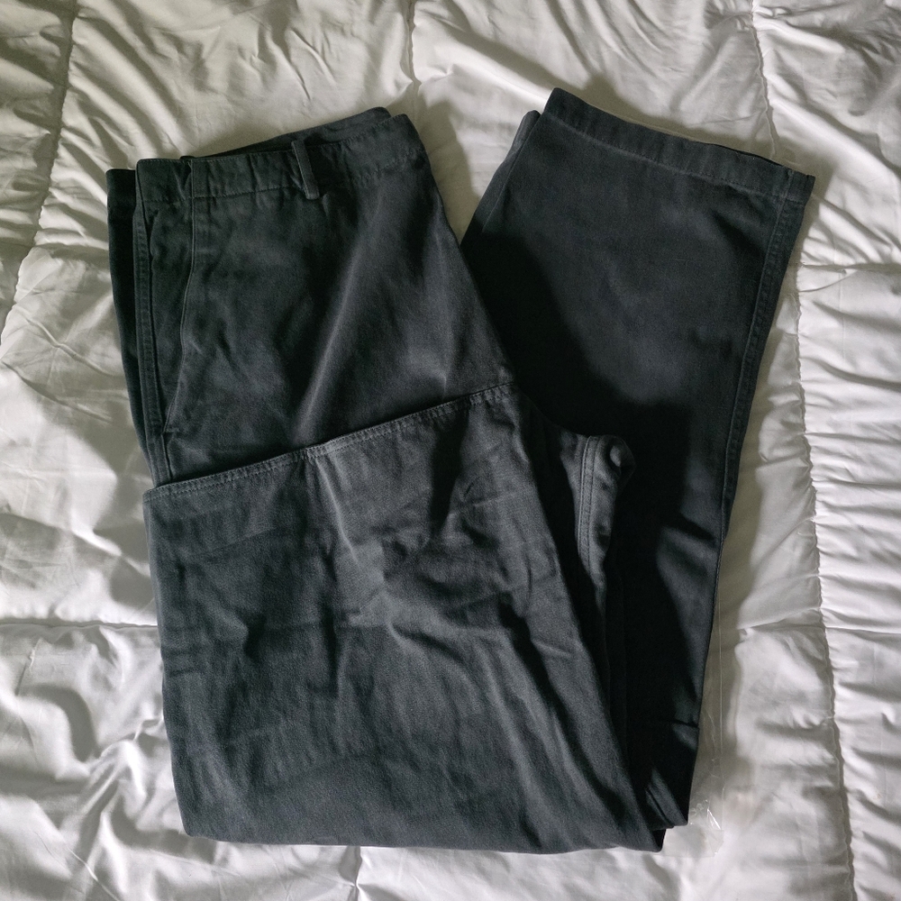 Yeezy Gap Engineered By Balenciaga Sateen Cargos Dark Green 36